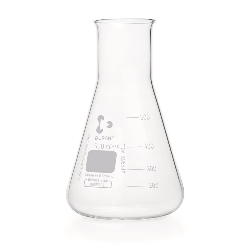 Erlenmeyer DURAN® Brede hals 2000 ml