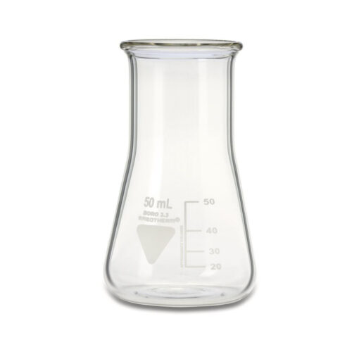 Erlenmeyers RASOTHERM® Brede hals, 50 ml