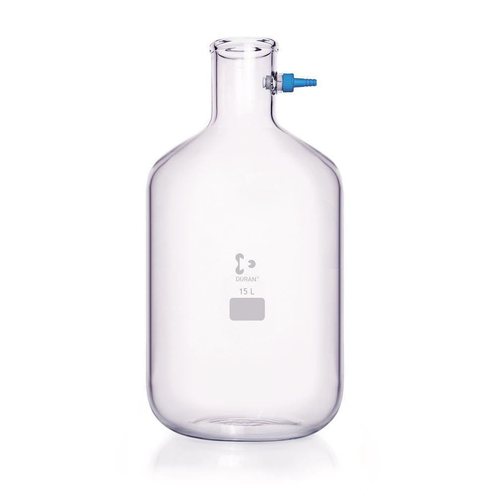 Afzuigfles Erlenmeyervorm, 15000 ml